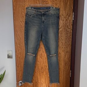 Lucky Brand Blue Distressed Jeans